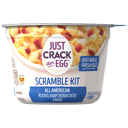 Just Crack an Egg™ All American Scramble Kit Breakfast Bowl 3 oz. Cup