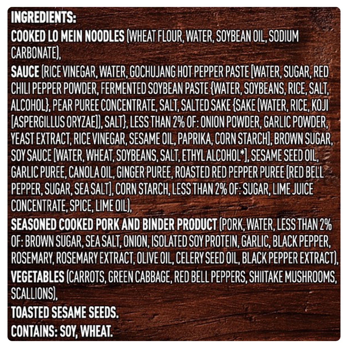 P.F. Chang's Home Menu Korean Inspired Pork 11 oz