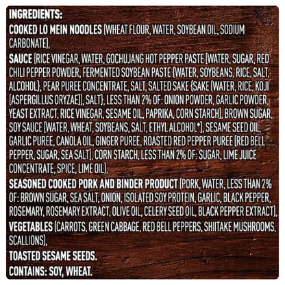 P.F. Chang's Home Menu Korean Inspired Pork 11 oz