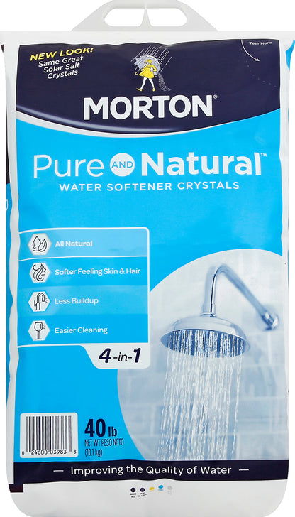 Morton Water Softener Crystals 40 lb