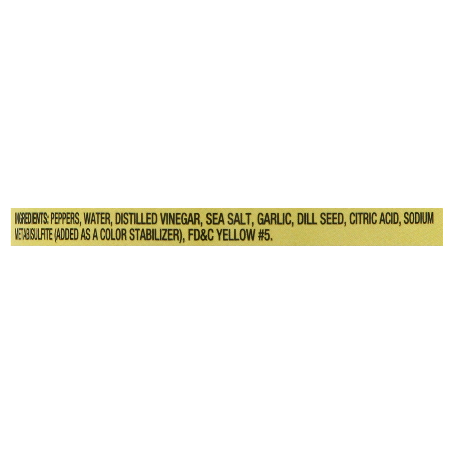 Mezzetta Medium Heat Garlic & Dill Pepperoncini 16 oz