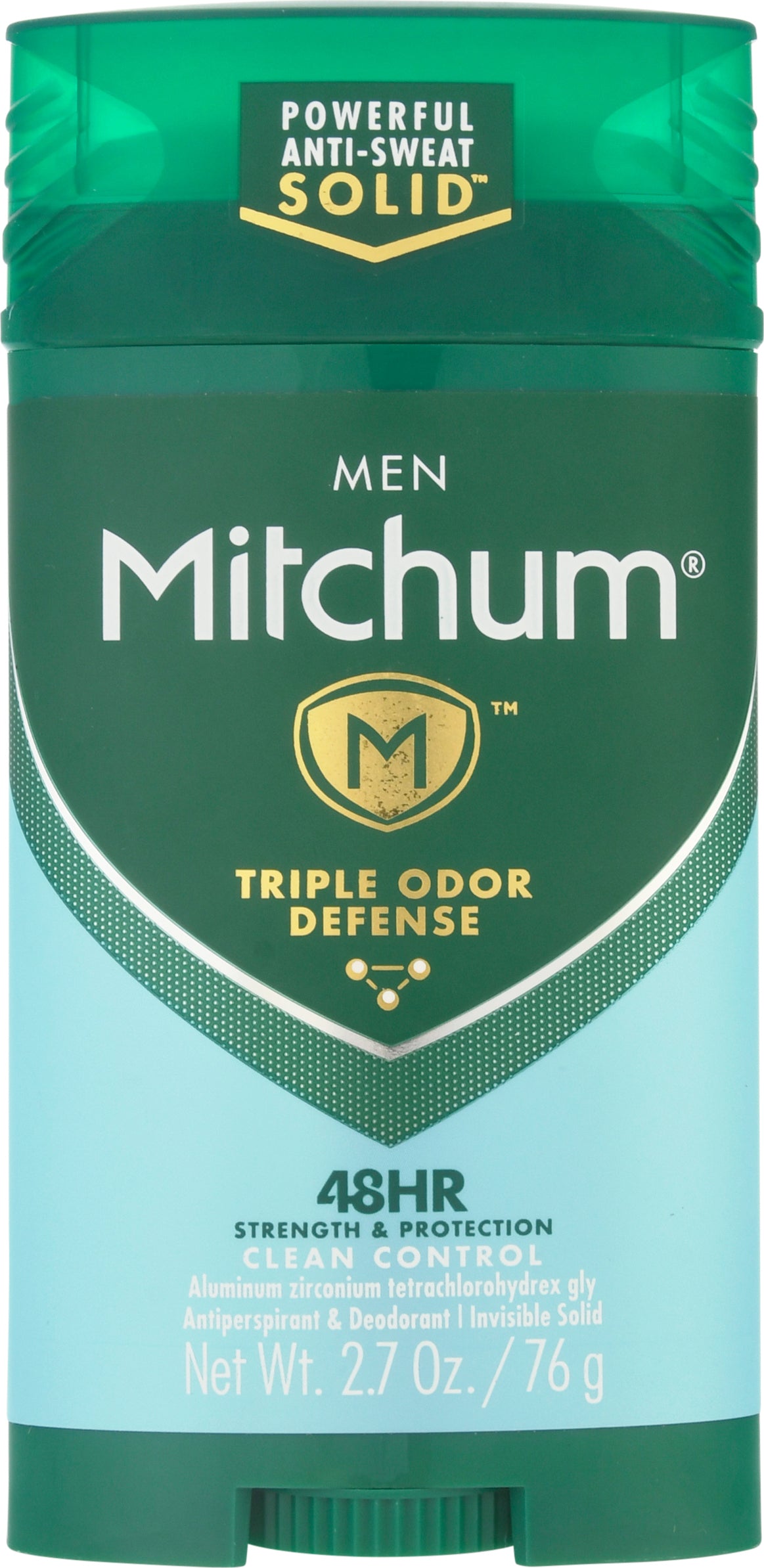 Mitchum Triple Odor Defense Men Antiperspirant & Deodorant 2.7 oz
