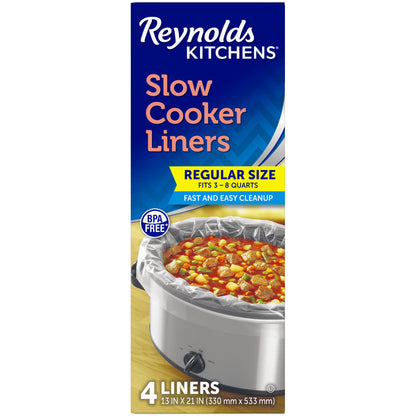Reynolds Kitchens® Regular Size Slow Cooker Liners 4 ct Box