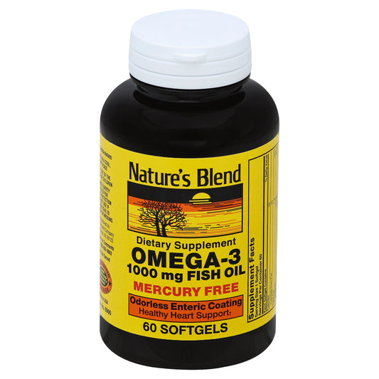 Natures Blend Omega-3 Fish Oil 60 ea