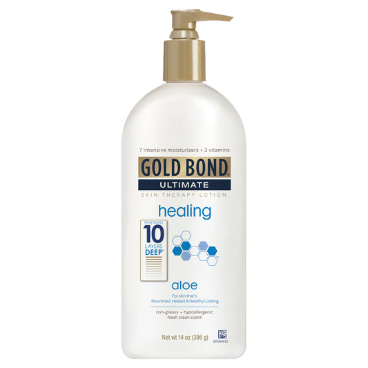 Gold Bond Ultimate Healing Aloe Skin Therapy Lotion 14 oz