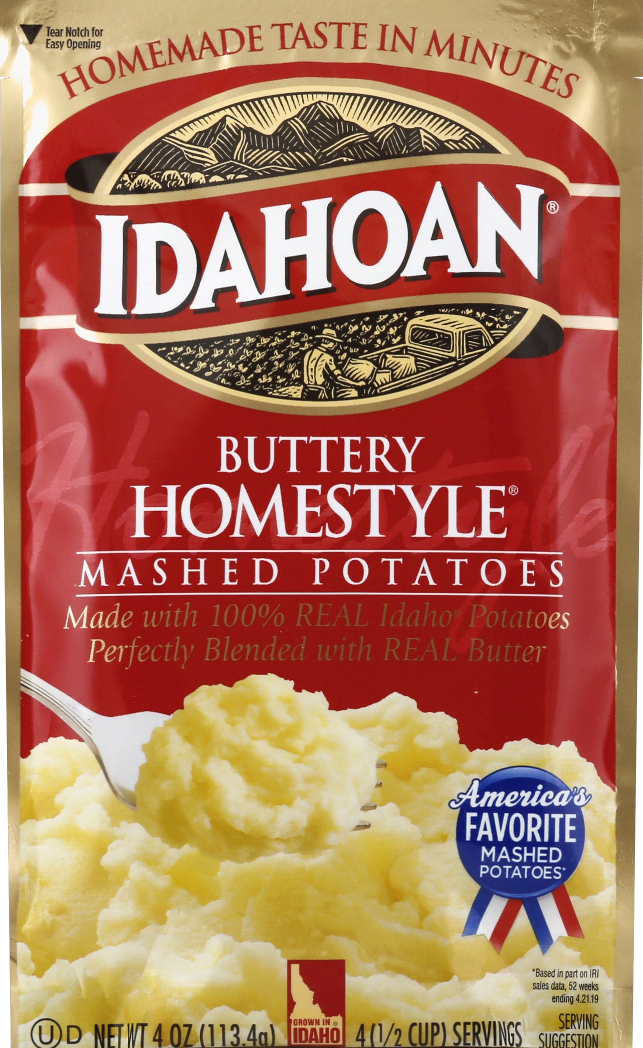 Idahoan Mashed Potatoes 4 oz