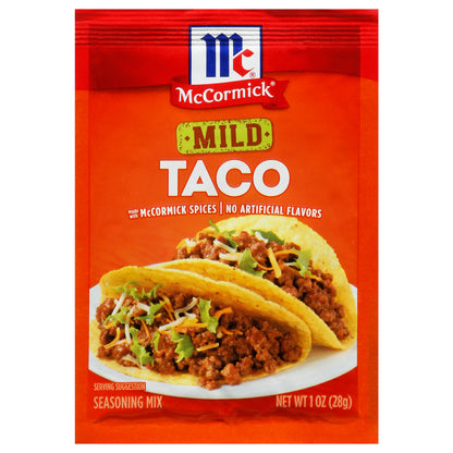 McCormick Mild Taco Seasoning Mix 1 oz