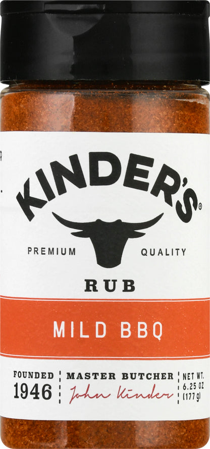 Kinder's Mild BBQ Rub 6.25 oz