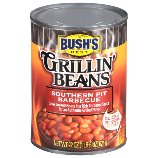 Bush's Best Southern Pit Barbecue Grillin' Beans 22 oz