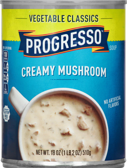 Progresso Vegetable Classics Creamy Mushroom Soup 18 oz