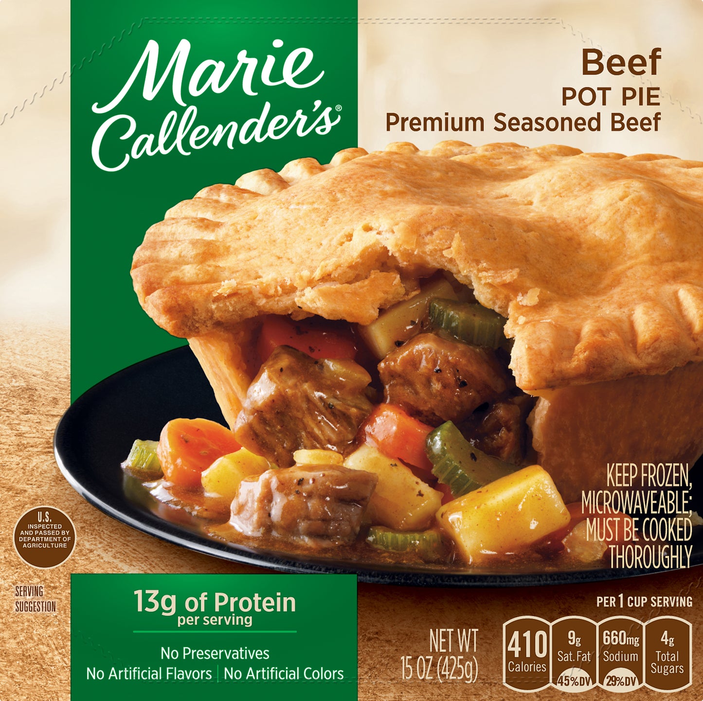 Marie Callender's Beef Pot Pie 15 oz