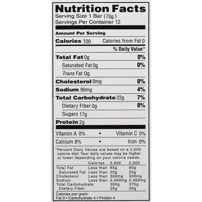 North Star Chocolate Flavored Fudge Bars 12 ea