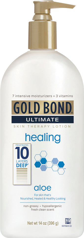 Gold Bond Ultimate Healing Aloe Skin Therapy Lotion 14 oz