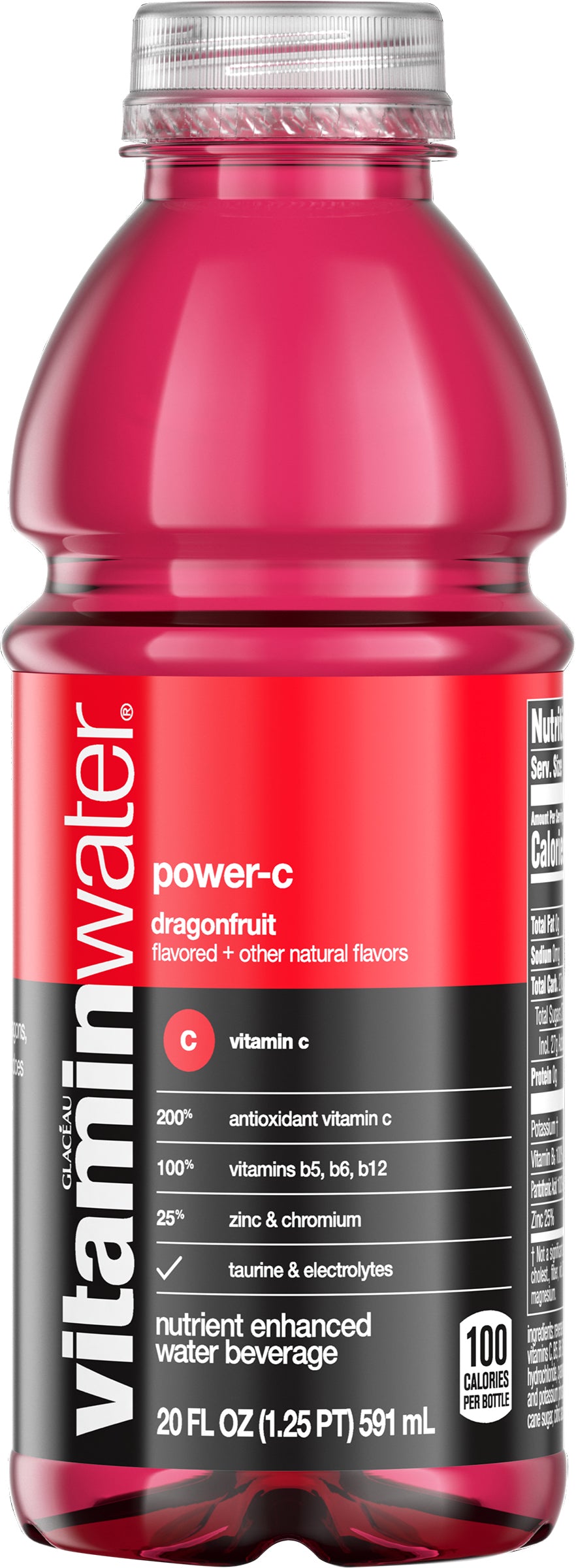 vitaminwater power-c, dragonfruit Bottle, 20 fl oz