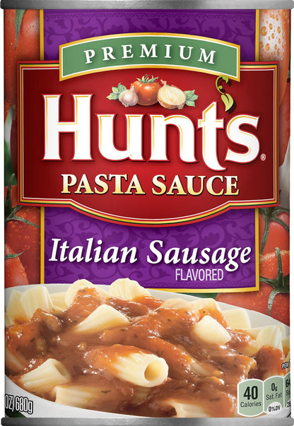 Hunt's Premium Italian Sausage Flavored Pasta Sauce 24 oz