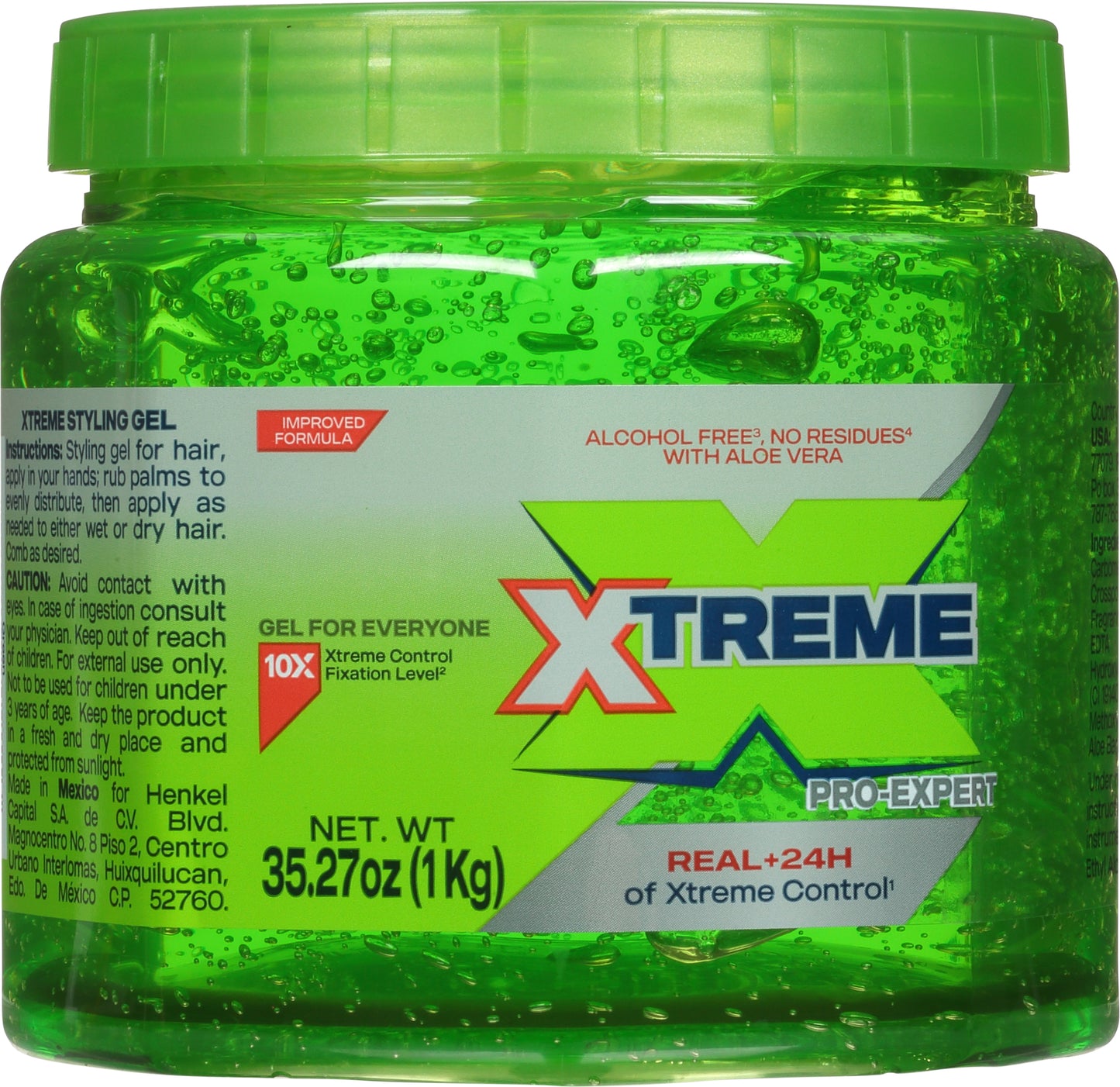 Xtreme Pro-Expert Styling Gel 35.27 oz Jar