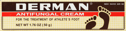 Derman Antifungal Cream 1.76 oz