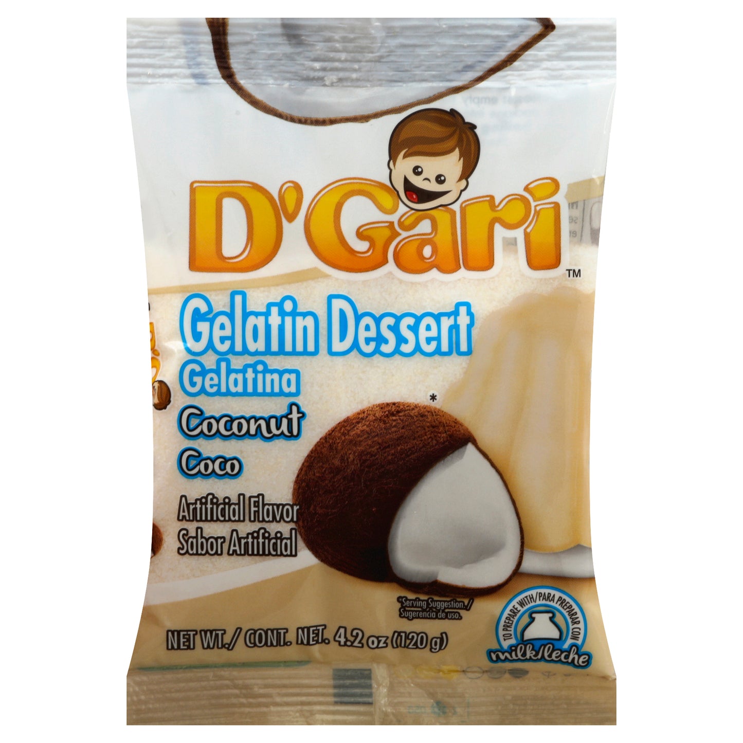 D'Gari Gelatin Dessert 4.2 oz