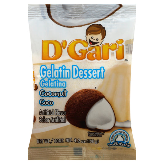 D'Gari Gelatin Dessert 4.2 oz