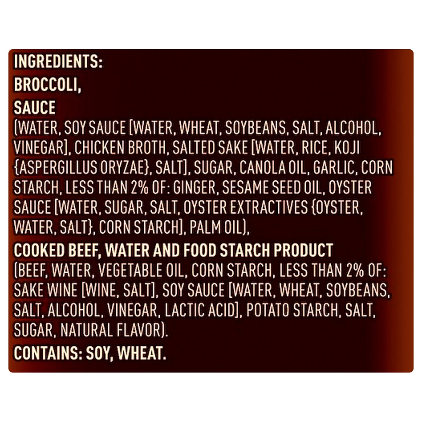 P.F. Chang's Beef with Broccoli 22 oz