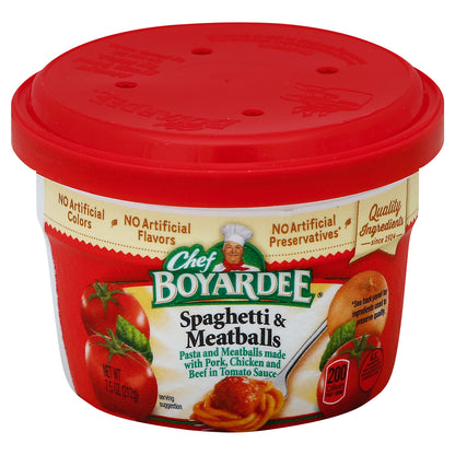 Chef Boyardee Spaghetti & Meatballs 7.5 oz