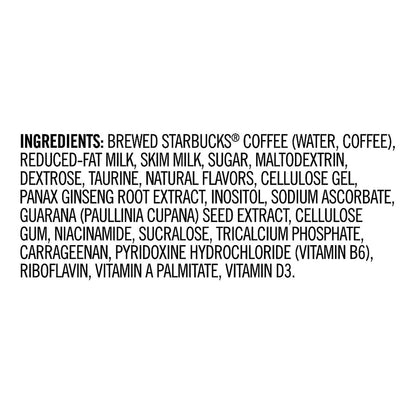 Starbucks DoubleShot Energy Mocha Coffee Beverage 15 oz