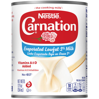 CARNATION Evaporated Lowfat 2% Milk 12 fl. oz. Can