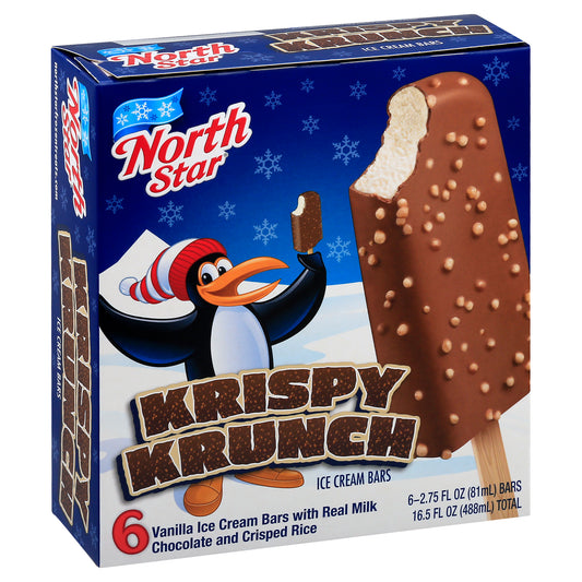 North Star Ice Cream Bars 6 ea