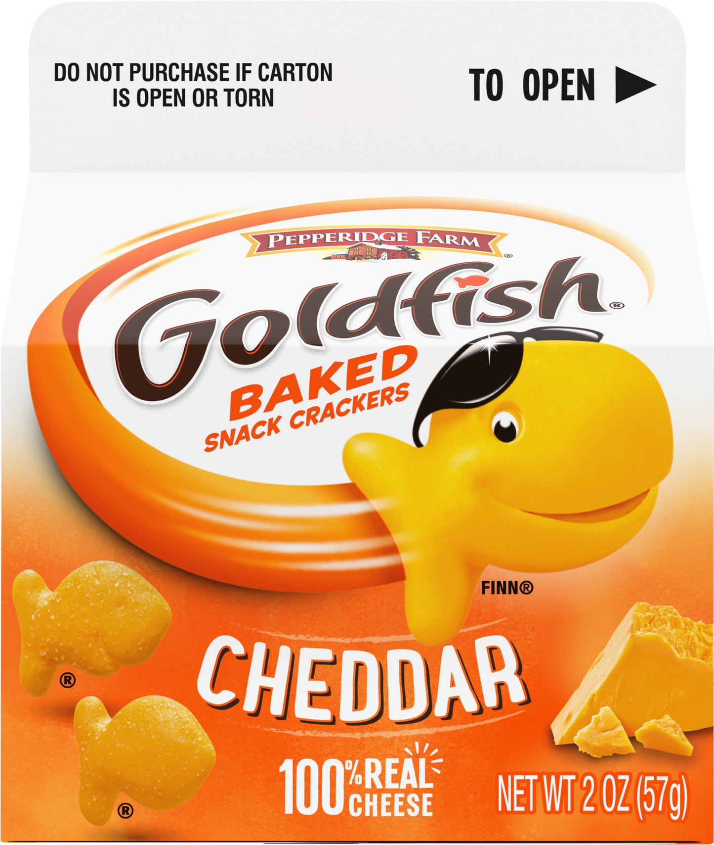 Goldfish Cheddar Baked Snack Crackers 2 oz
