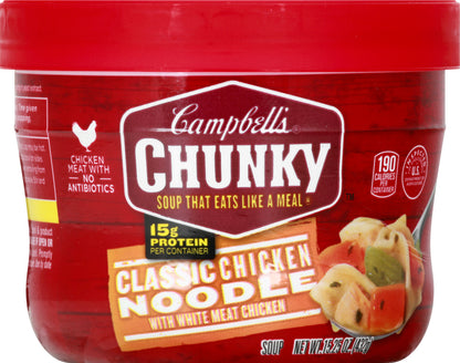 Campbell's Chunky Classic Chicken Noodle Soup 15.25 oz