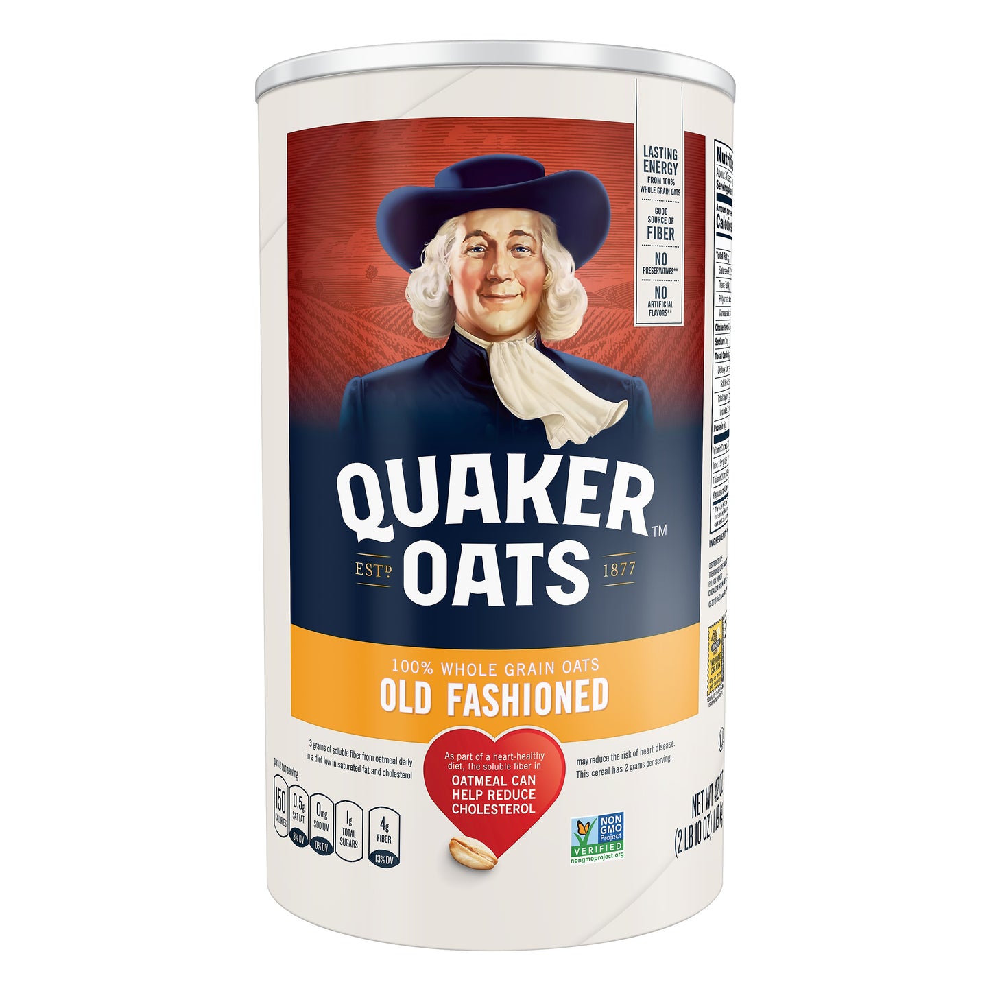 Quaker Oats Old Fashioned 100% Whole Grain Oats 42 oz