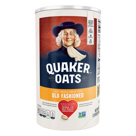 Quaker Oats Old Fashioned 100% Whole Grain Oats 42 oz