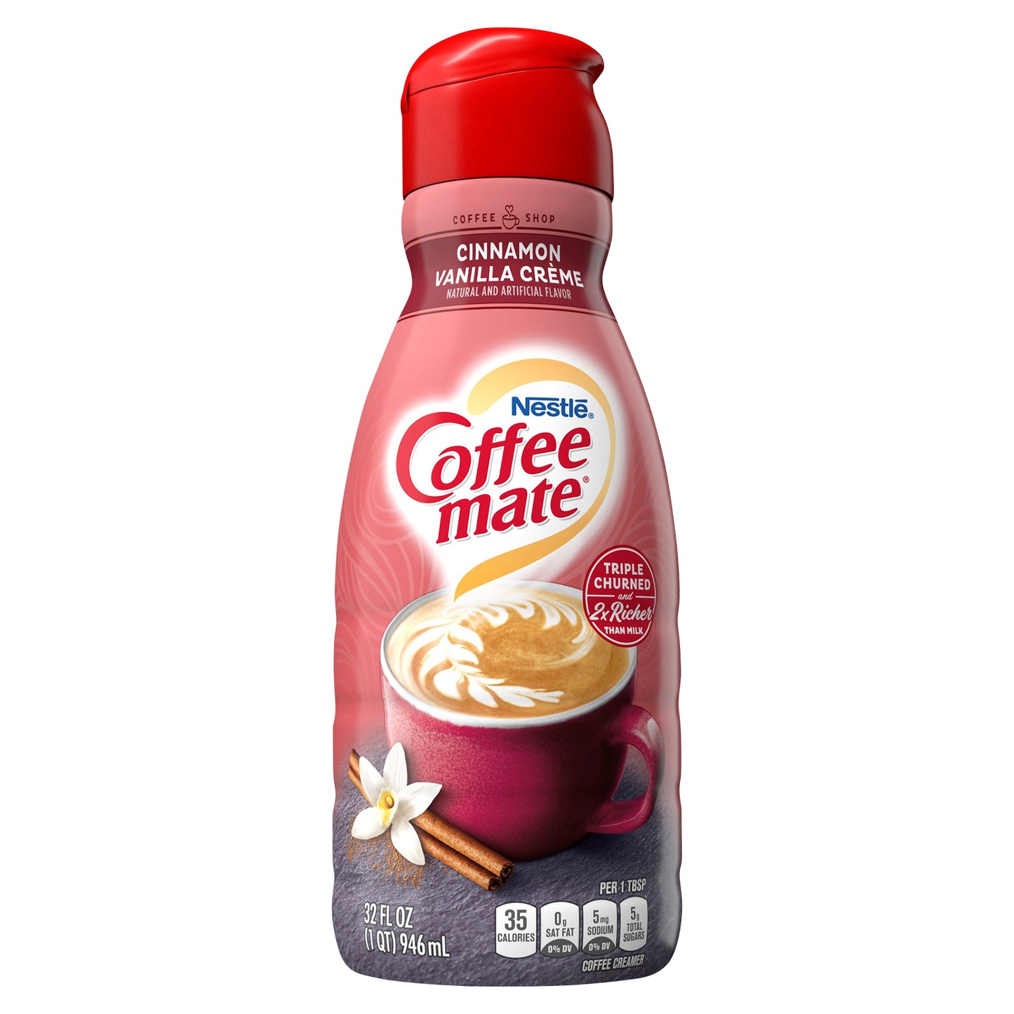 Coffee-Mate Cinnamon Vanilla Creme Coffee Creamer 32 fl oz