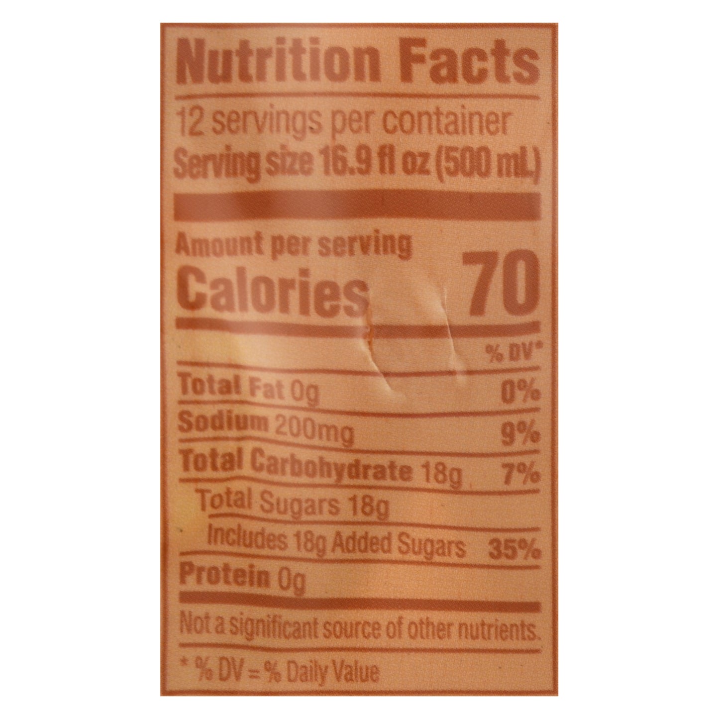 Lipton Orange Blossom Herbal Iced Tea 12 - 16.9 fl oz Bottles