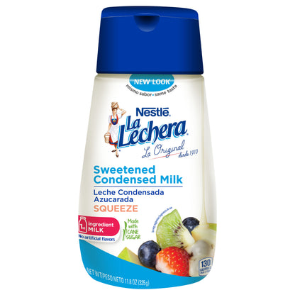 LA LECHERA Sweetened Condensed Milk 11.8 oz. Bottle (Squeeze bottle)