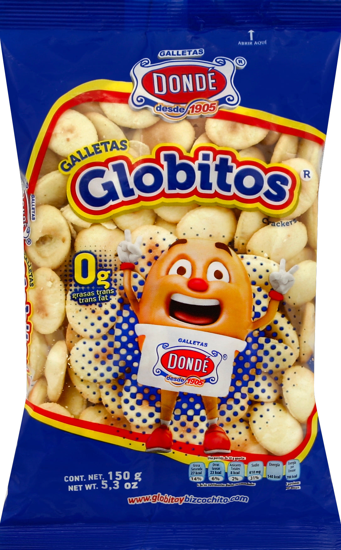 Donde Crackers 5.3 oz