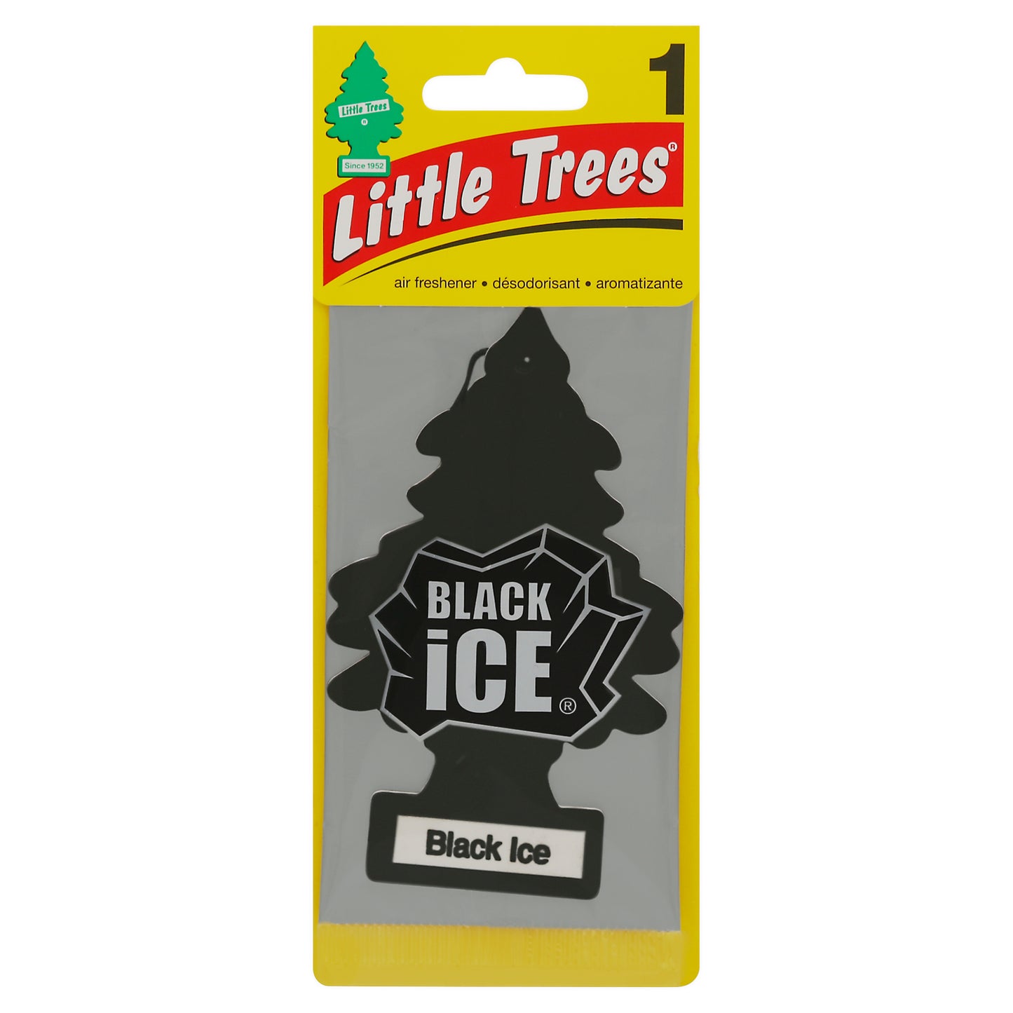 Little Trees Black Ice Air Freshener 1 ea