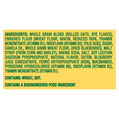MONDELEZ GLOBAL LLC (SNACKS US) BELVITA BELVITA - BRK BISC BLUEBERRY - 8.8Z 668234 BE Update 8.8 Oz