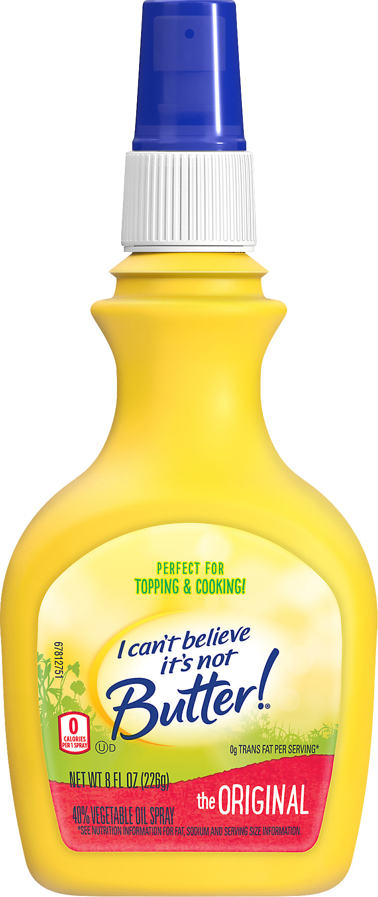 I Can't Believe It's Not Butter! The Original 40% Vegetable Oil Spray 8 oz