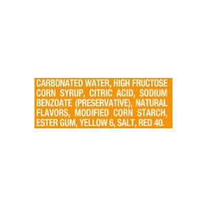 Crush Orange Soda, 12 fl oz cans, 12 pack