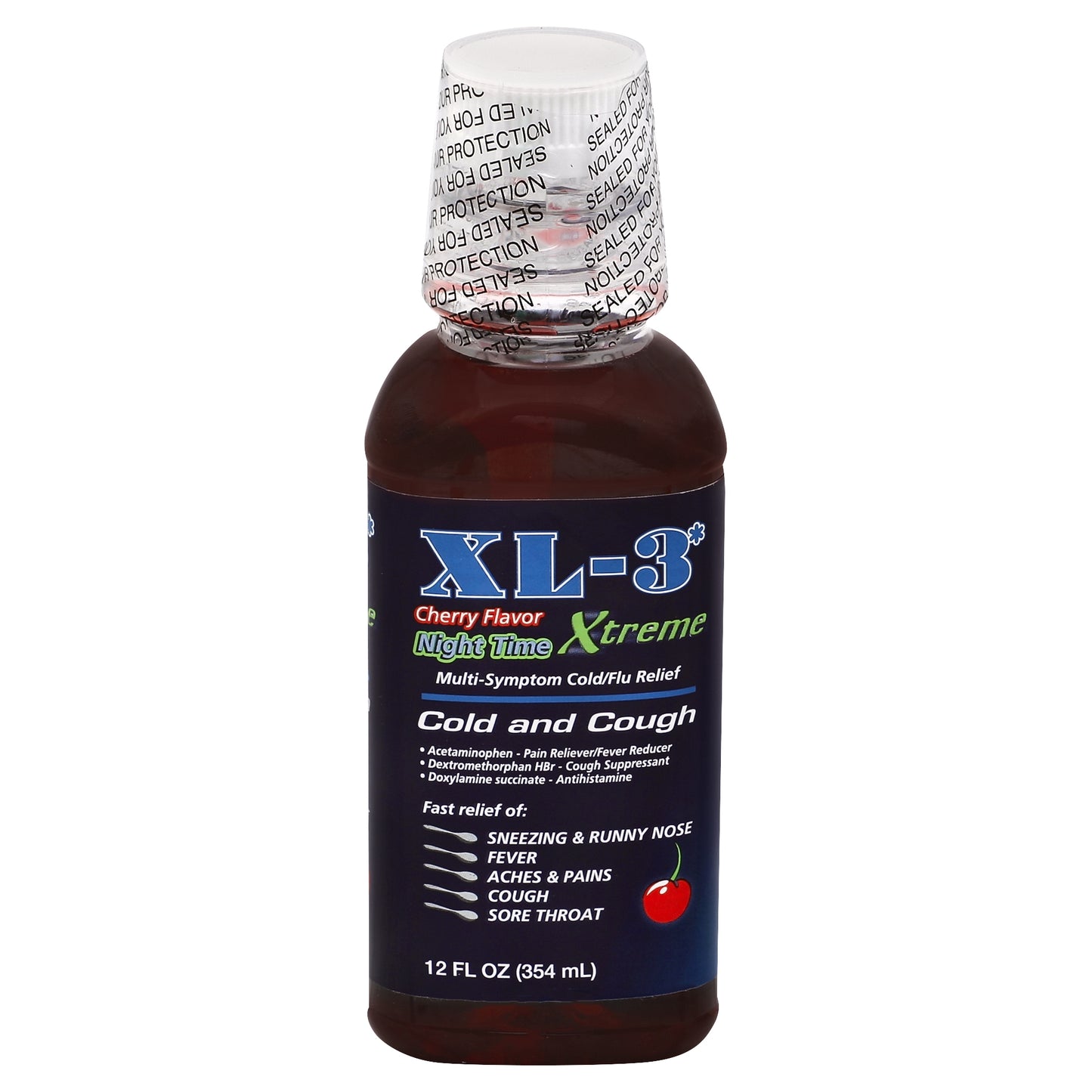 XL 3 Cold and Cough 12 oz