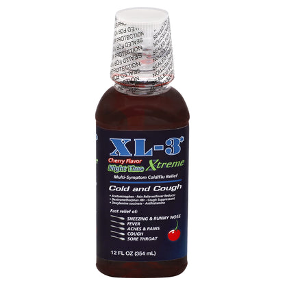 XL 3 Cold and Cough 12 oz