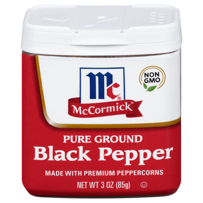 McCormick Pure Ground Black Pepper 3 oz