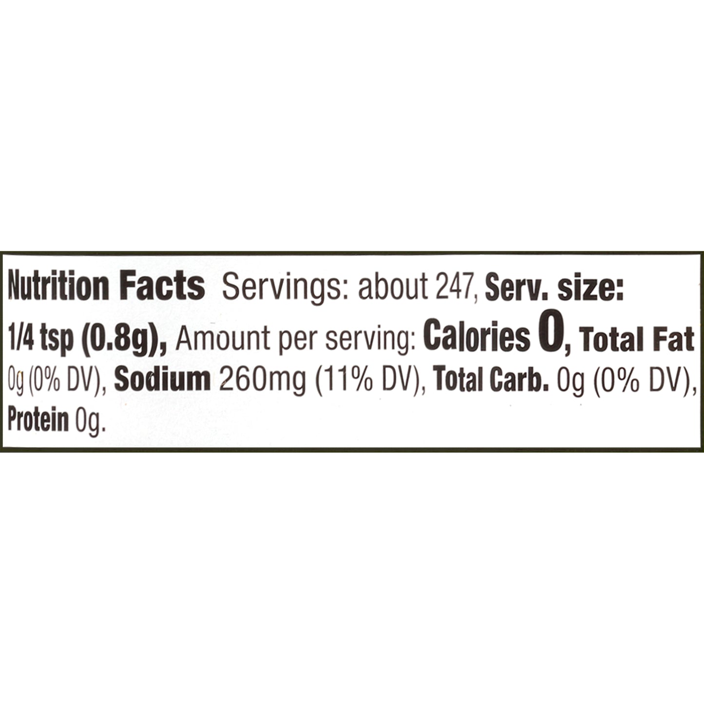 McCormick® Perfect Pinch® Steak Seasoning 7 oz. Shaker