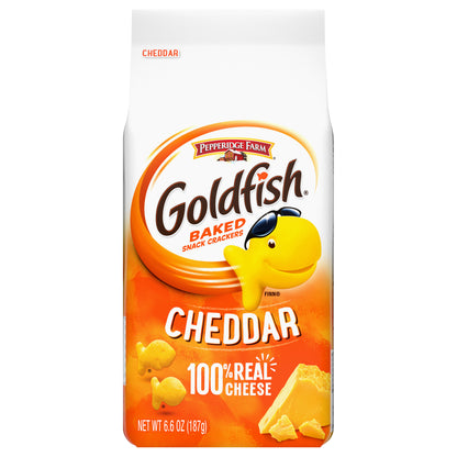 Goldfish Cheddar Baked Snack Crackers 6.6 oz