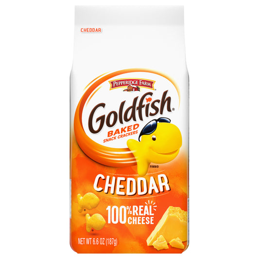 Goldfish Cheddar Baked Snack Crackers 6.6 oz