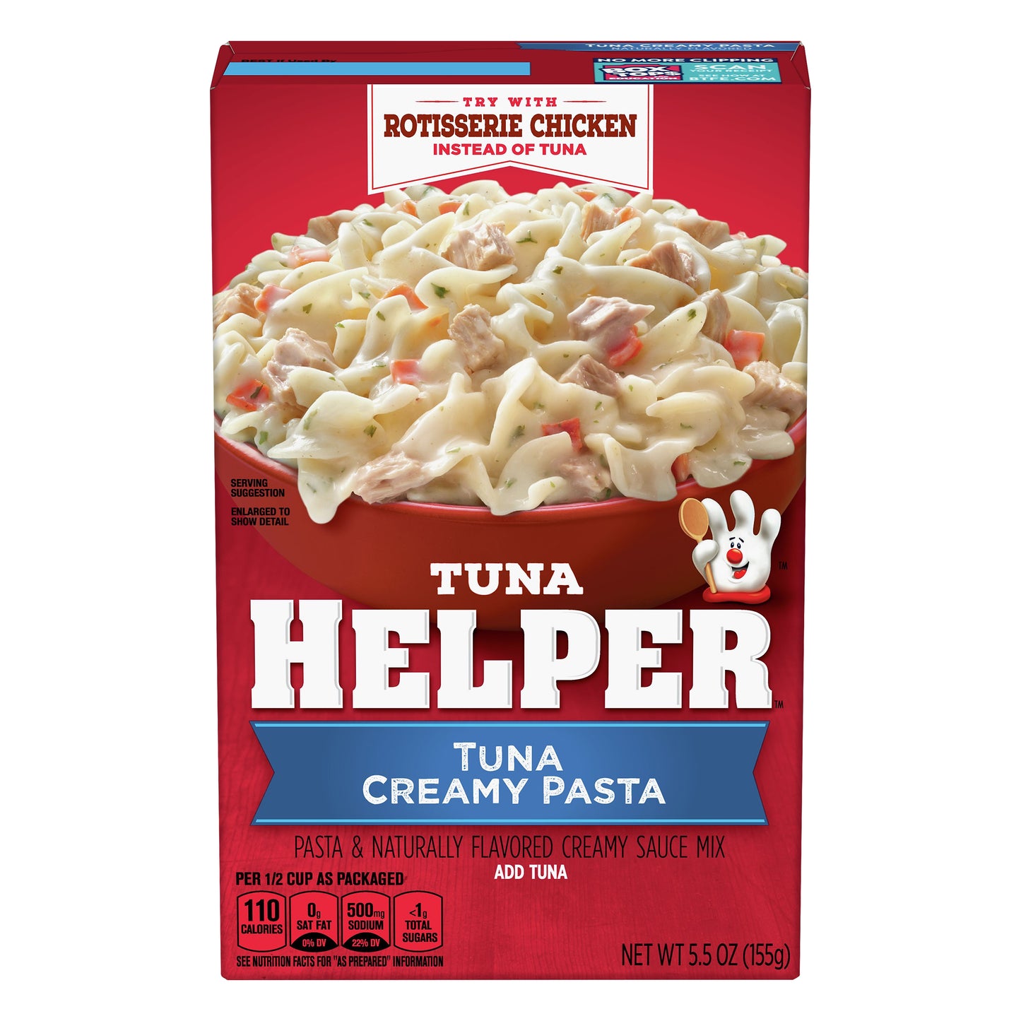 Tuna Helper Tuna Creamy Pasta Pasta & Sauce Mix 5.5 oz
