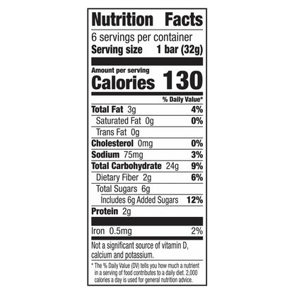 Nature Valley Fruit & Nut Cranberry & Pomegranate Chewy Trail Mix Granola Bars 6 ea