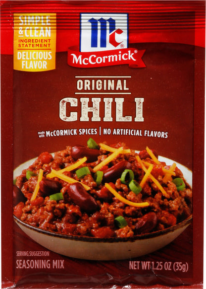 McCormick Original Chili Seasoning Mix 1.25 oz