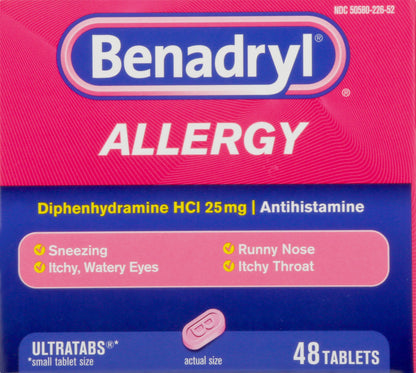 Children's Motrin 25 mg Tablets Allergy 48 ea